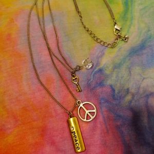 SALE! Layered Charm Necklace